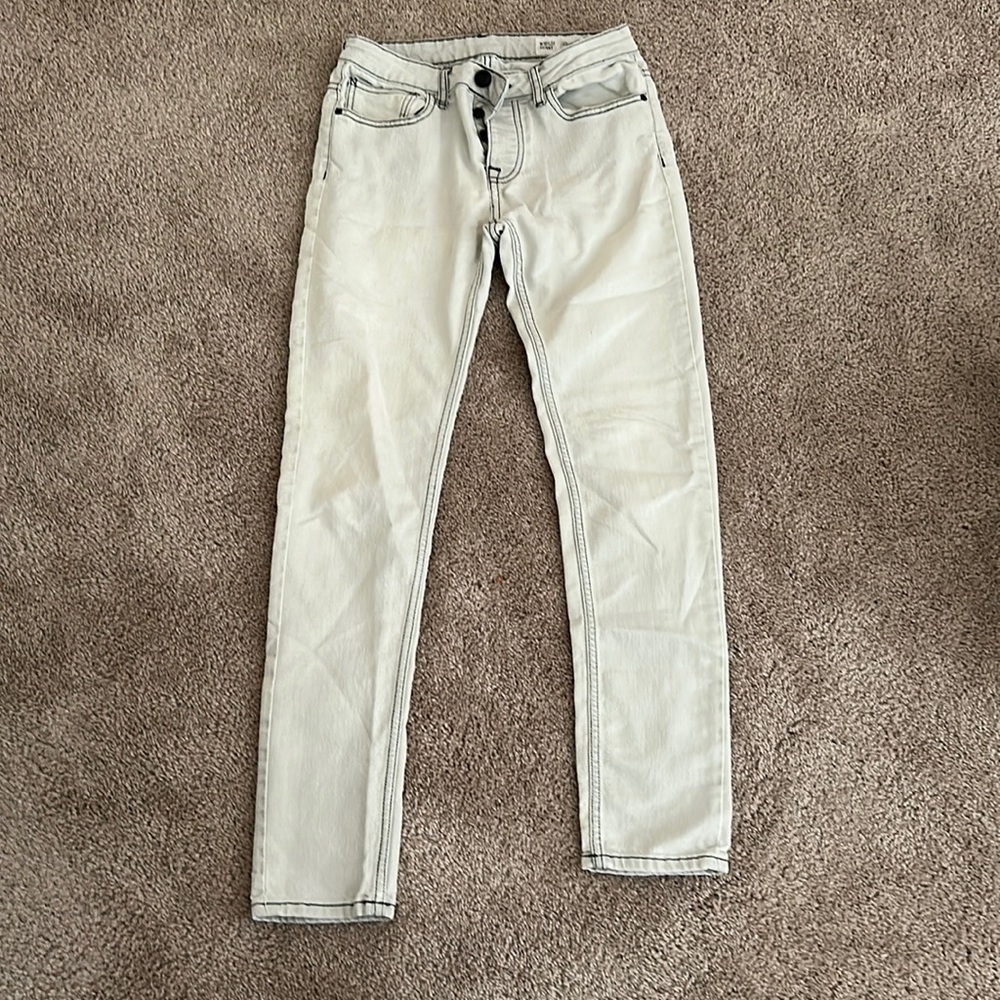 White jeans